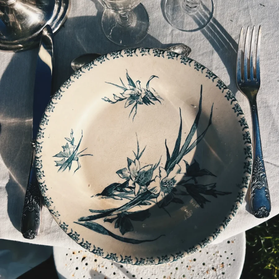 Verre a pied mamie